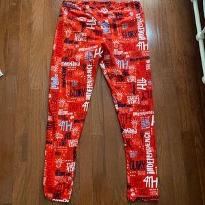 4th of July leggings